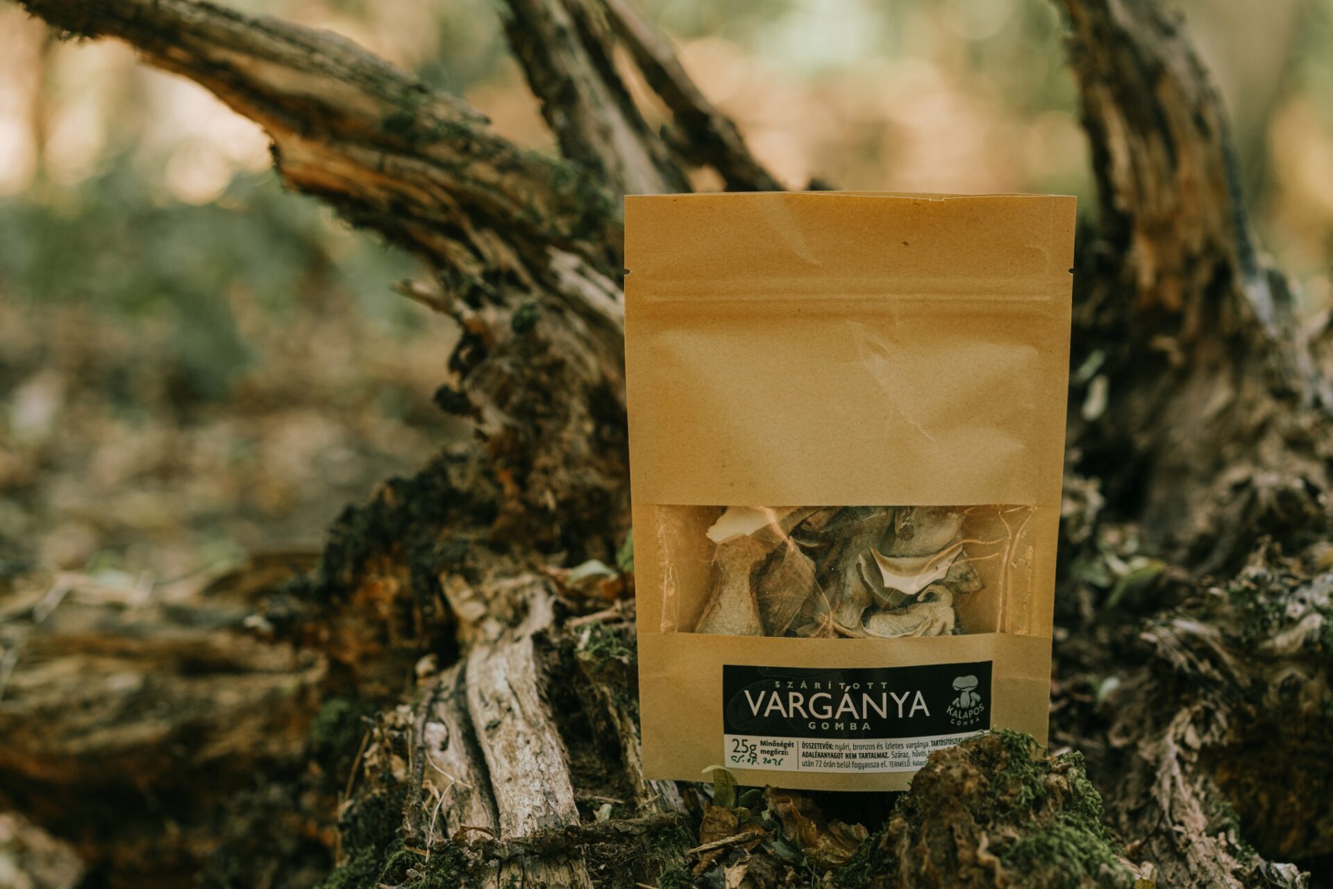Vargánya gombaszárítmány