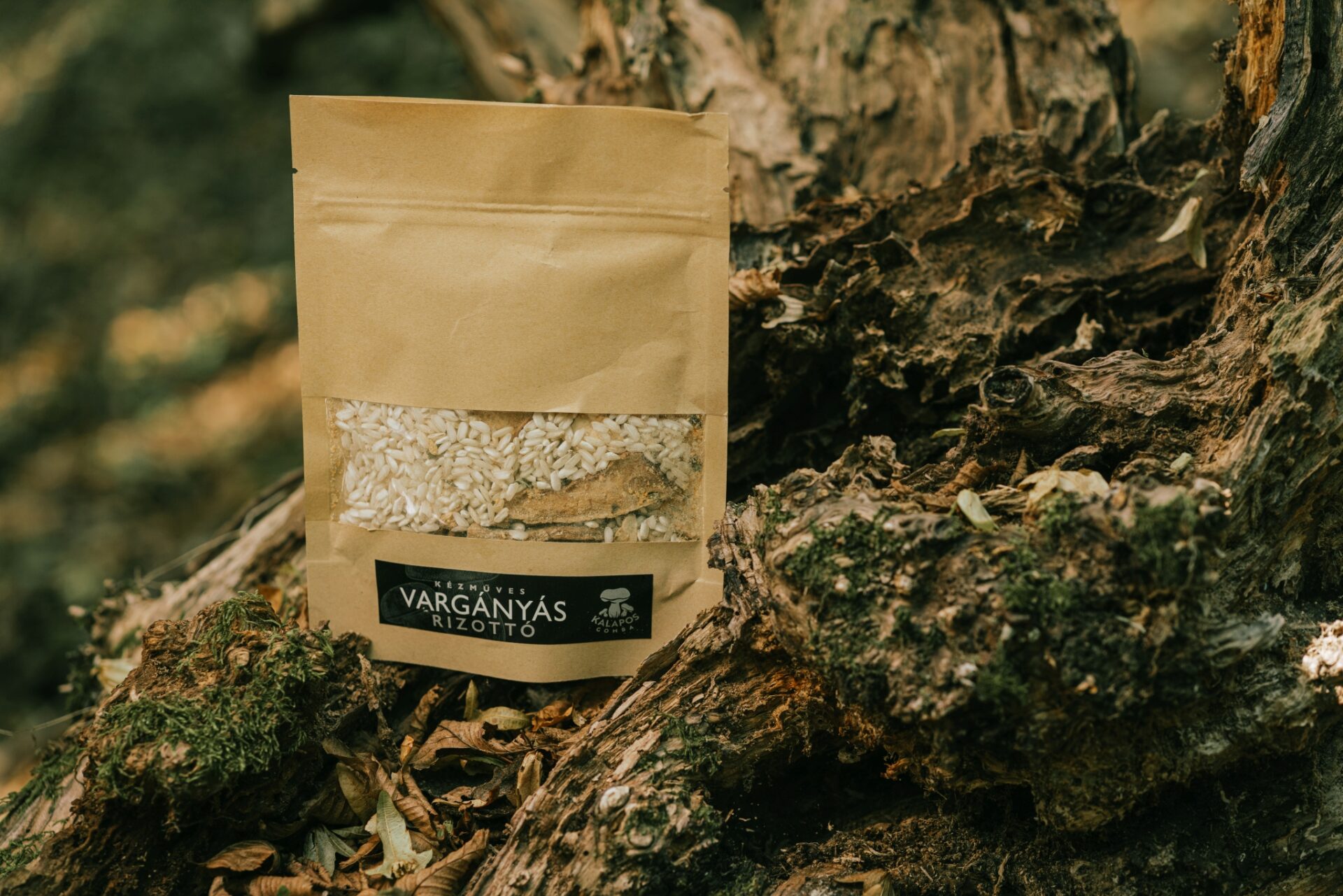 Vargányás rizottó